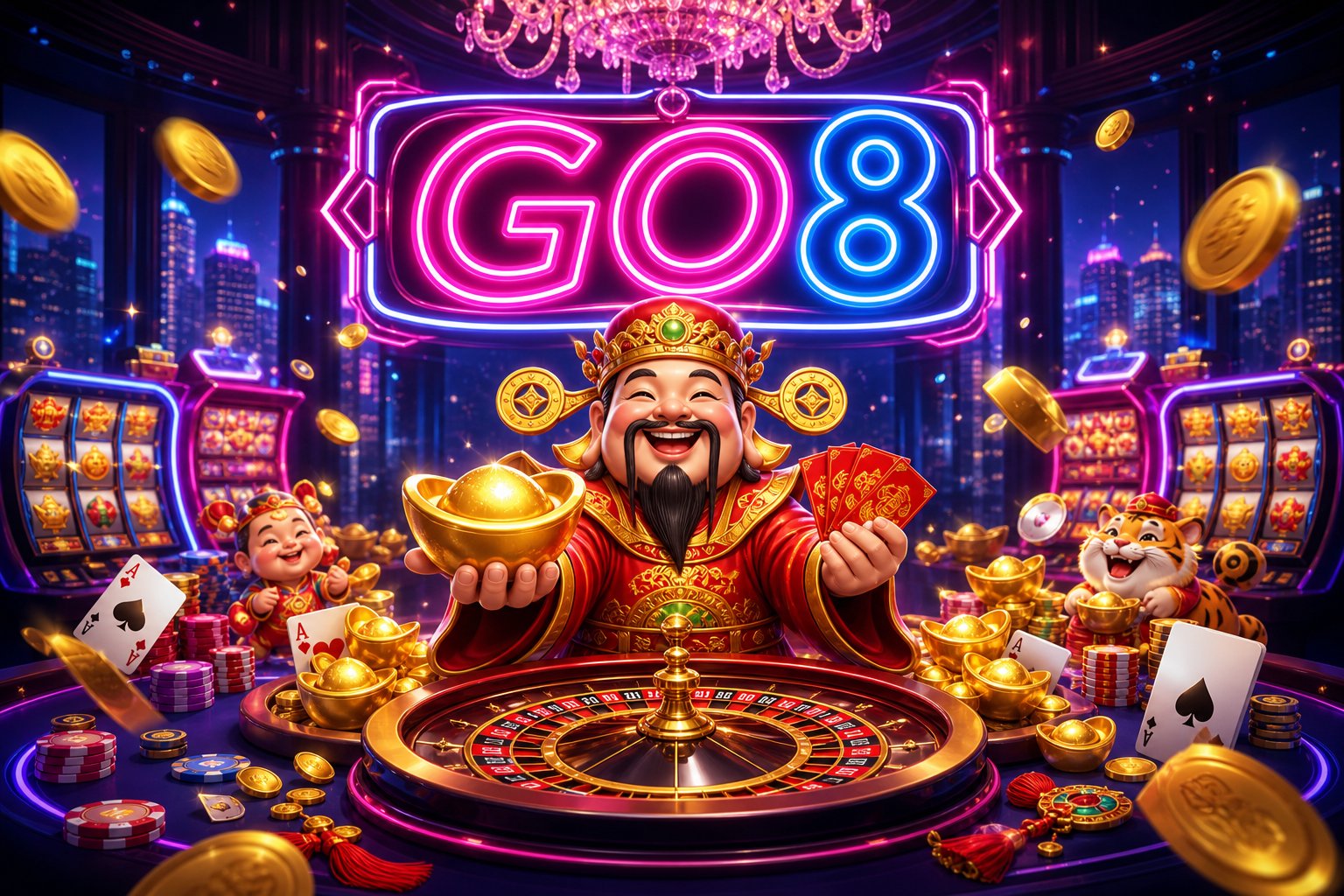 Giao diện đăng ký tài khoản GO8FG Fortune Gems với các trường thông tin
