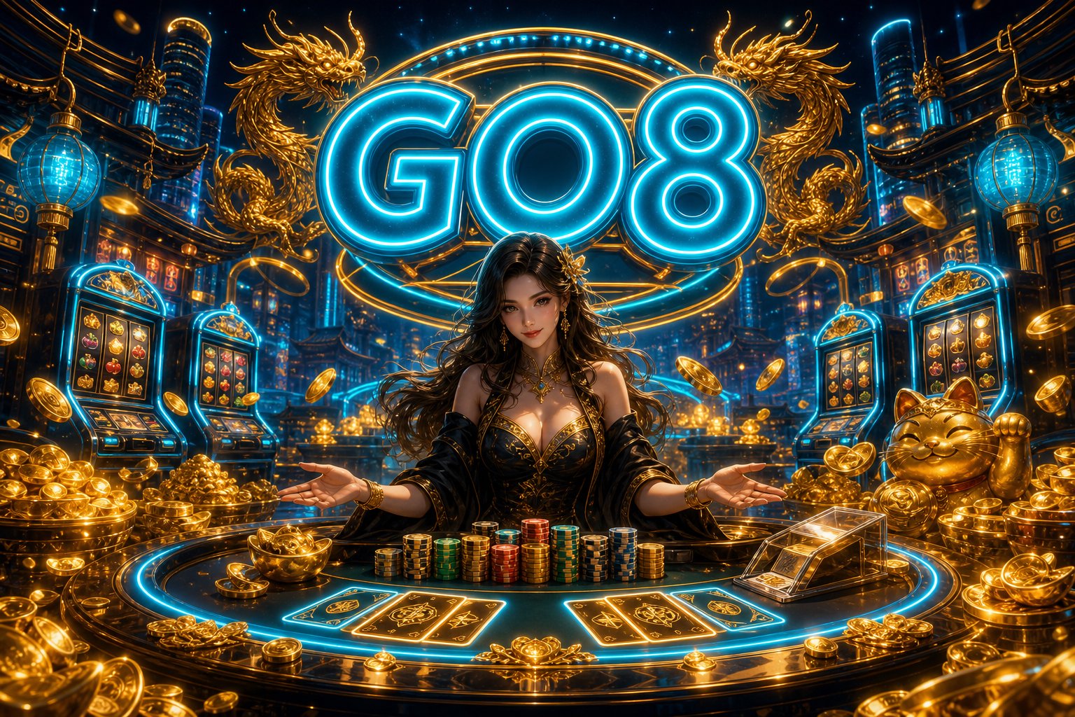 Trang điểm danh hằng ngày nhận thưởng trên GO8FG Fortune Gems